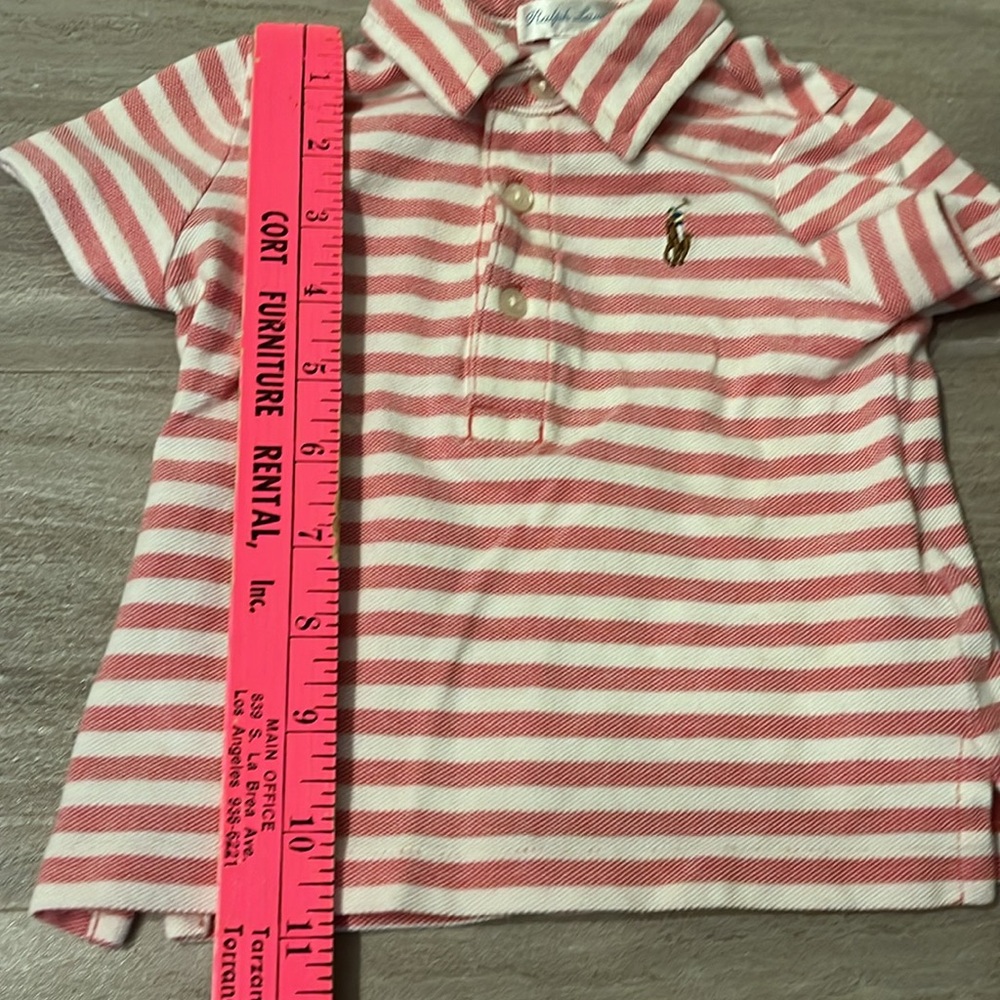 Ralph Lauren Baby Striped Polo and Chinos Set - Picture 8 of 11